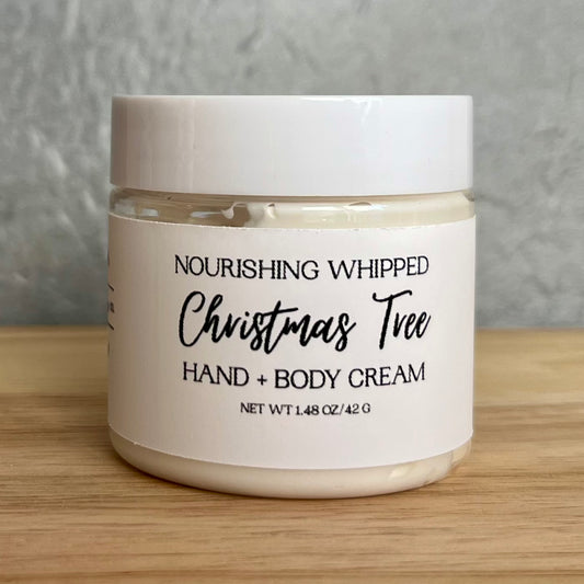 Christmas Tree Nourishing Whipped Hand + Body Cream