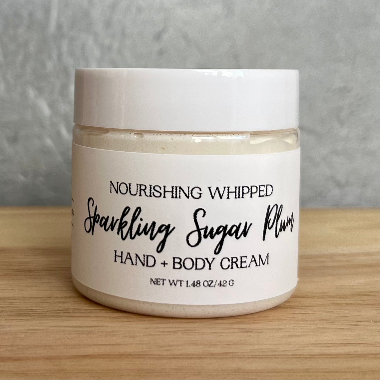 Sparkling Sugar Plum Nourishing Whipped Hand + Body Cream