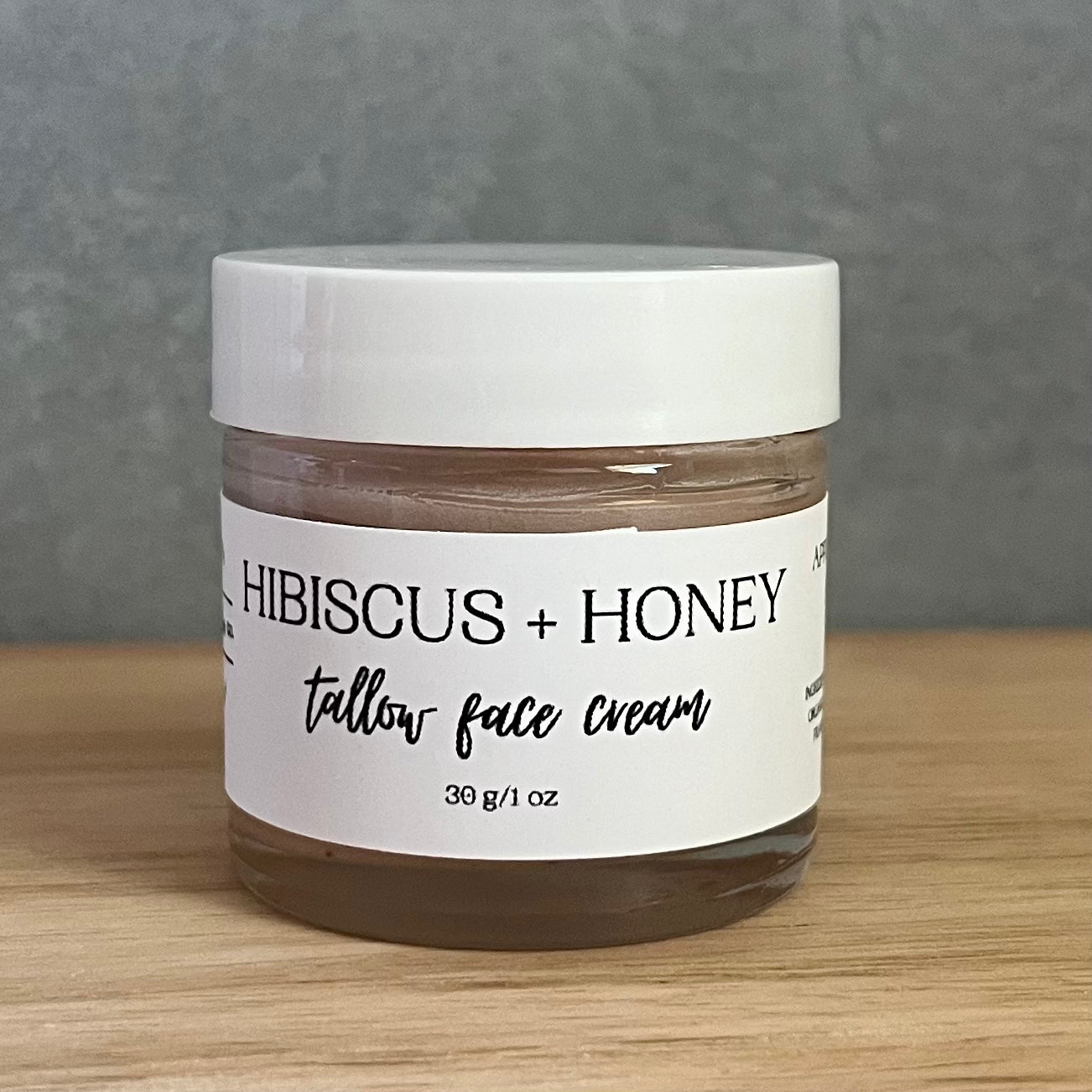 Mini Hibiscus + Honey Tallow Face Cream
