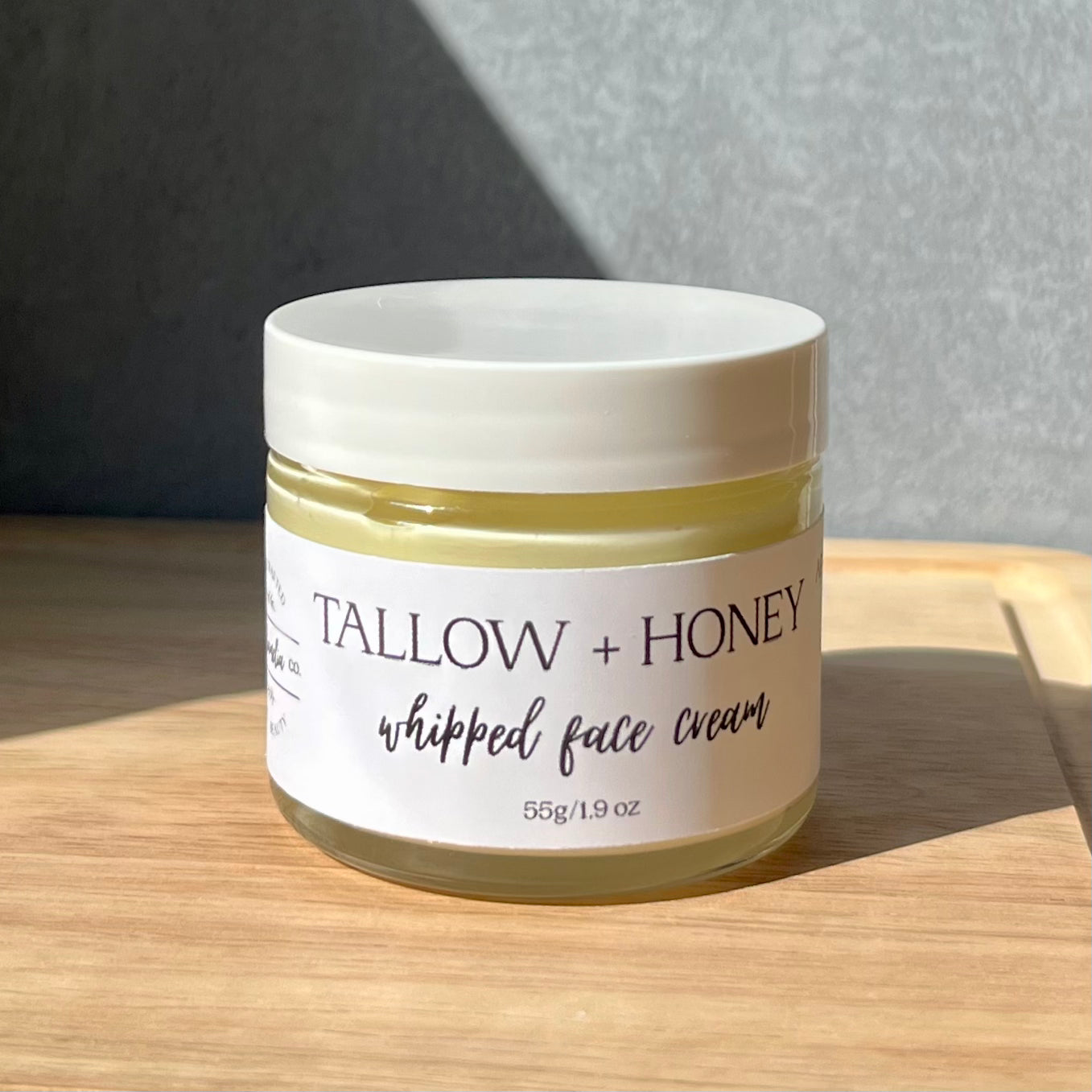 Tallow + Honey Whipped Face Cream